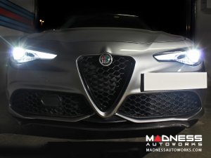 Alfa Romeo Giulia Front Spoiler - Carbon Fiber - Italia Style - Stile Italia - Sport/ Ti/ Veloce - V3